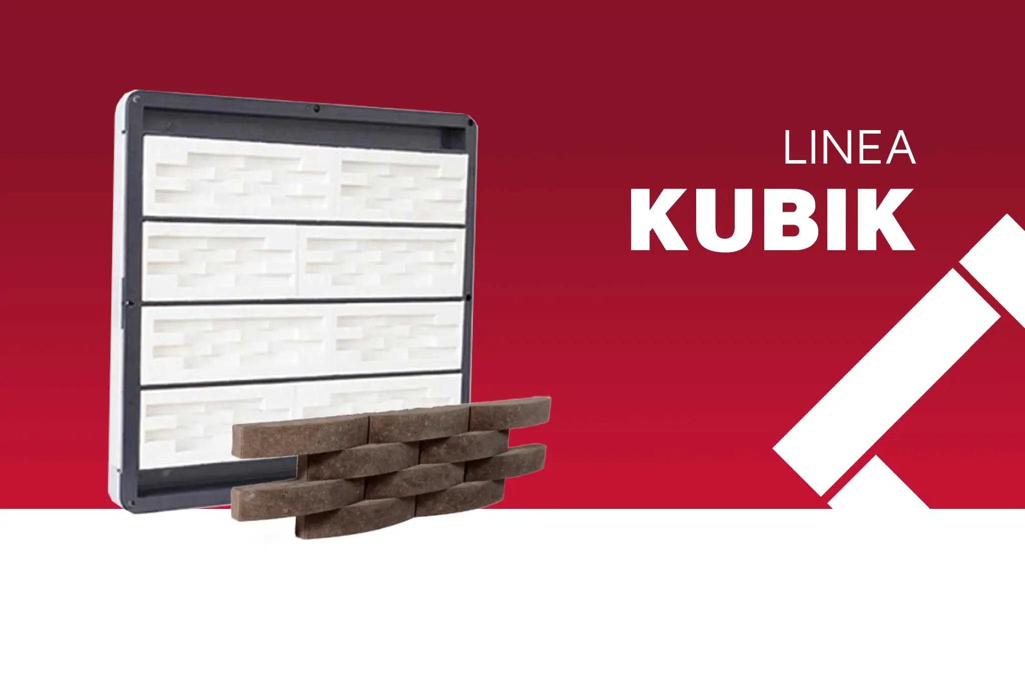 Línea Kubik - Revestimiento 3D