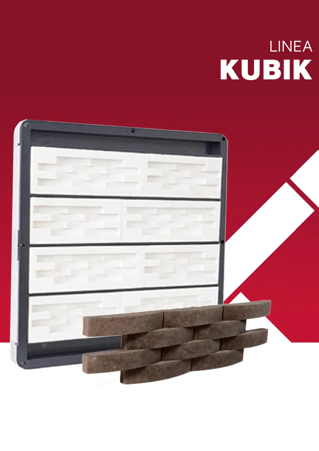 Línea Kubik - Revestimiento 3D
